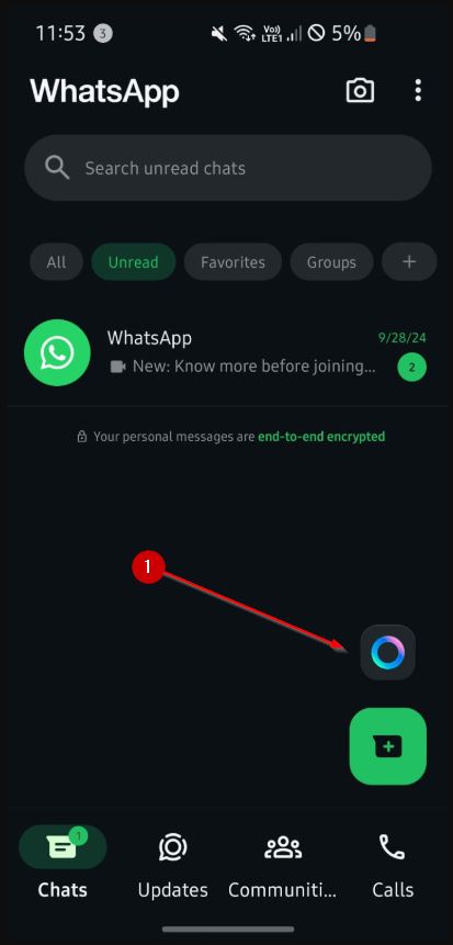 Pakai Meta Ai Di Whatsapp Hp