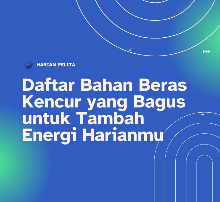 Cover Daftar Bahan Beras Kencur Yang Bagus Untuk Tambah Energi Harianmu